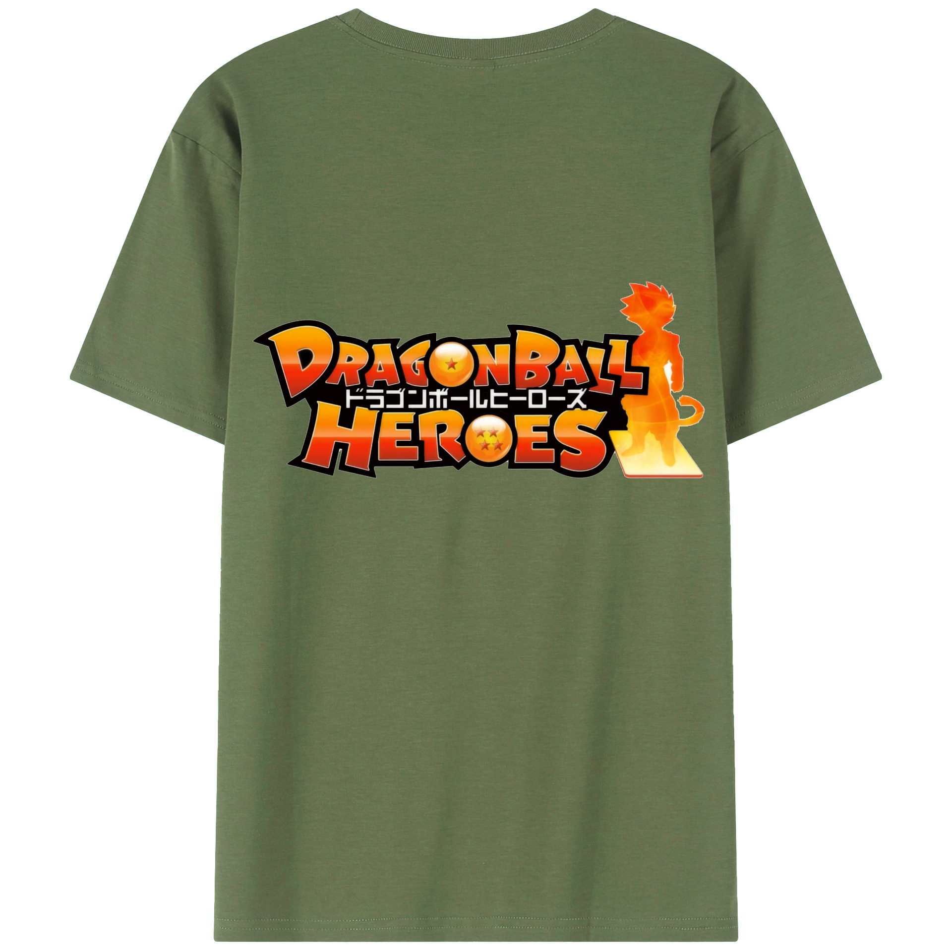 （画像用） ドラゴンボール DRAGON BALL 綿100％ メンズ半袖Tシャツ（バックプリント） 通気性